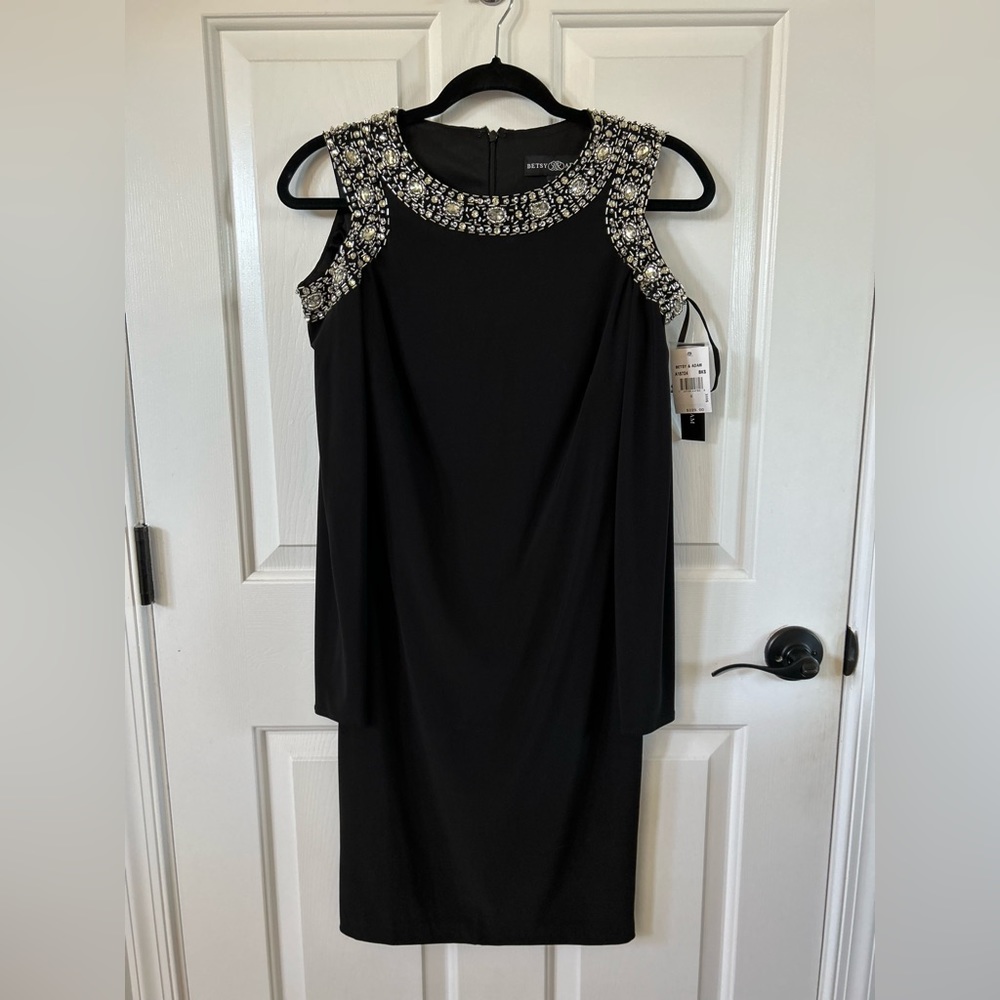 Betsy & Adam black dress